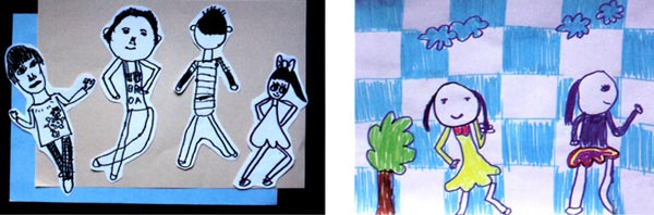 幼儿园大班画画教案设计：安静的你、我、他
