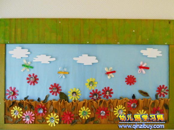 幼儿园墙面布置图片：秋天真美丽