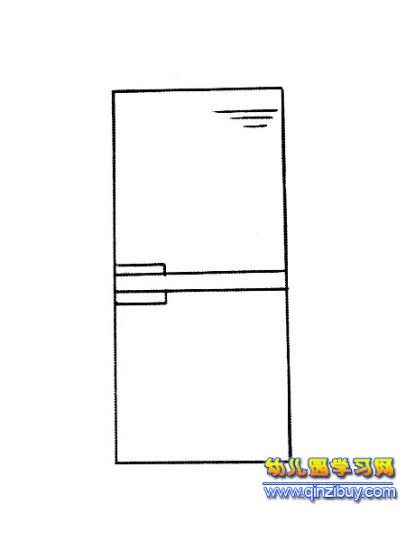 简笔画:一台冰箱3
